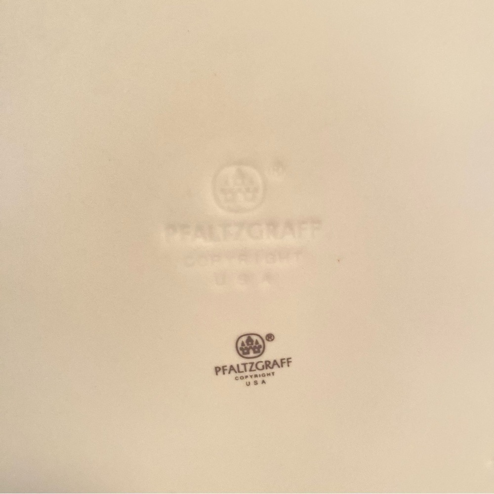 Pfaltzgraff Tea Rose 12" x 12" Square Serving Platter - Picture 11 of 11
